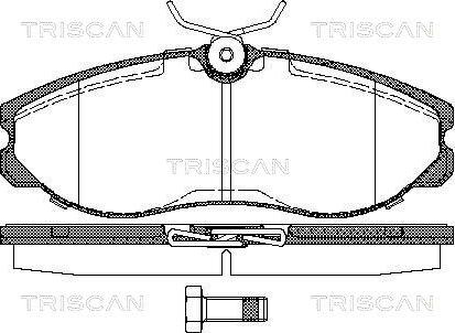 ADVICS-SEA B1N265T - Set placute frana,frana disc aaoparts.ro