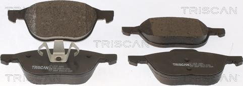Triscan 8110 16041 - Set placute frana,frana disc aaoparts.ro