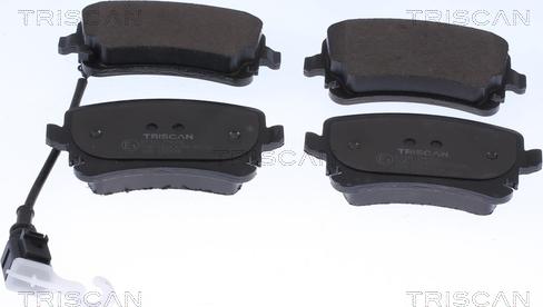 Triscan 8110 10985 - Set placute frana,frana disc aaoparts.ro