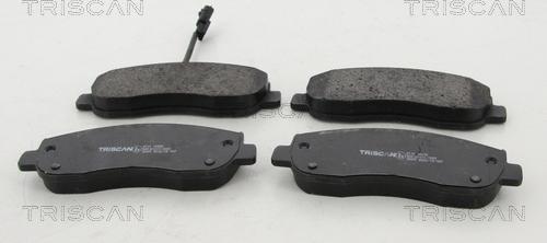 Triscan 8110 10585 - Set placute frana,frana disc aaoparts.ro