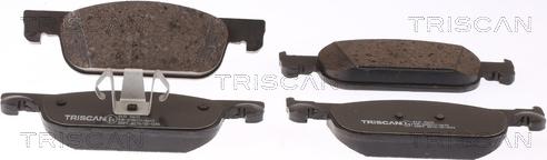 Triscan 8110 10610 - Set placute frana,frana disc aaoparts.ro