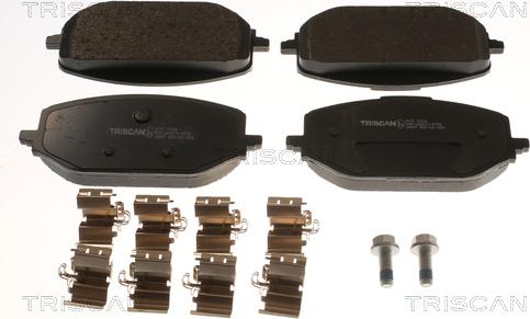 Triscan 8110 10126 - Set placute frana,frana disc aaoparts.ro