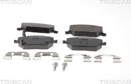 Triscan 8110 10793 - Set placute frana,frana disc aaoparts.ro