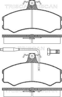 DACO Germany 329954 - Set placute frana,frana disc aaoparts.ro