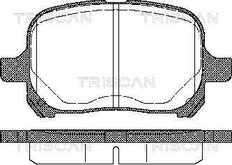 AISIN SN850 - Set placute frana,frana disc aaoparts.ro