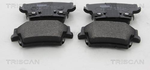 Triscan 8110 80542 - Set placute frana,frana disc aaoparts.ro