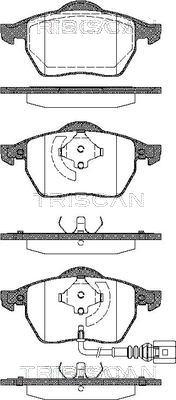 Triscan 8110 29040 - Set placute frana,frana disc aaoparts.ro