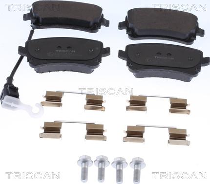 Triscan 8110 29056 - Set placute frana,frana disc aaoparts.ro