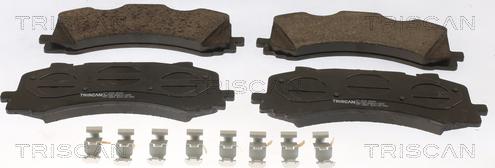 Triscan 8110 29194 - Set placute frana,frana disc aaoparts.ro