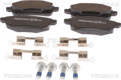Triscan 8110 25046 - Set placute frana,frana disc aaoparts.ro