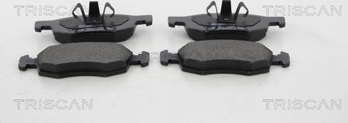 Triscan 8110 25033 - Set placute frana,frana disc aaoparts.ro