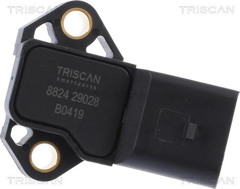 Triscan 8824 29028 - Senzor, presiune galerie admisie aaoparts.ro