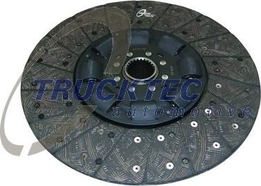 Trucktec Automotive 04.23.100 - Disc ambreiaj aaoparts.ro