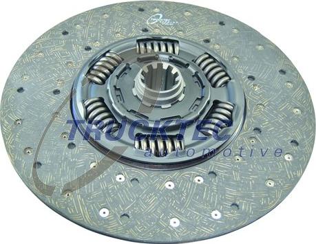 Trucktec Automotive 05.23.100 - Disc ambreiaj aaoparts.ro