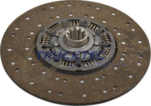 Trucktec Automotive 05.23.125 - Disc ambreiaj aaoparts.ro