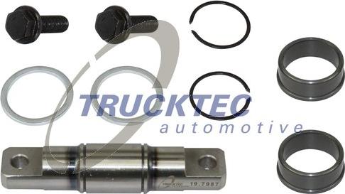Trucktec Automotive 01.43.575 - Set reparatie, rulment de presiune aaoparts.ro