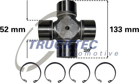 Trucktec Automotive 01.34.011 - Articulatie, cardan aaoparts.ro