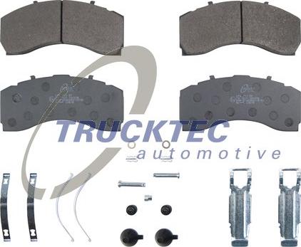 Trucktec Automotive 01.35.950 - Set placute frana,frana disc aaoparts.ro