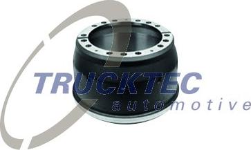 Trucktec Automotive 01.35.809 - Tambur frana aaoparts.ro