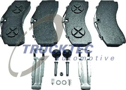 Trucktec Automotive 01.35.250 - Set placute frana,frana disc aaoparts.ro