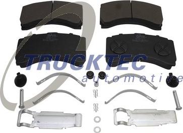 Trucktec Automotive 01.35.251 - Set placute frana,frana disc aaoparts.ro