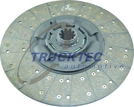 Trucktec Automotive 01.23.142 - Disc ambreiaj aaoparts.ro