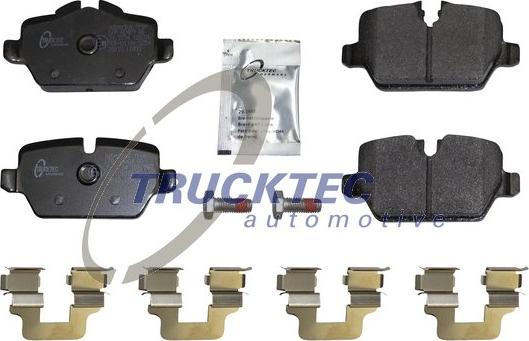 Trucktec Automotive 08.34.131 - Set placute frana,frana disc aaoparts.ro