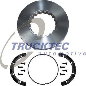 Trucktec Automotive 03.35.047 - Disc frana aaoparts.ro