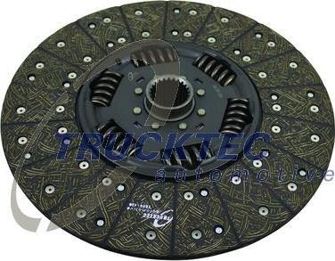 Trucktec Automotive 03.23.157 - Disc ambreiaj aaoparts.ro