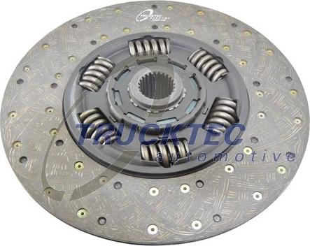 Trucktec Automotive 03.23.121 - Disc ambreiaj aaoparts.ro