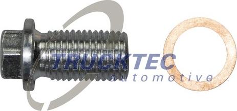 Trucktec Automotive 02.43.264 - Surub de golire,baia de ulei aaoparts.ro