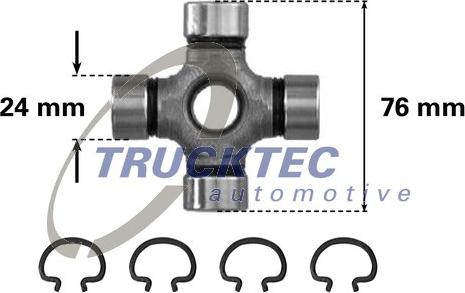 Trucktec Automotive 02.34.004 - Articulatie, cardan aaoparts.ro