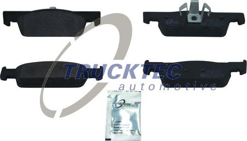 Trucktec Automotive 02.35.552 - Set placute frana,frana disc aaoparts.ro