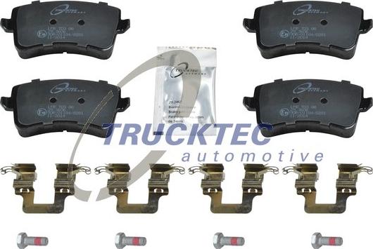 Trucktec Automotive 07.35.191 - Set placute frana,frana disc aaoparts.ro