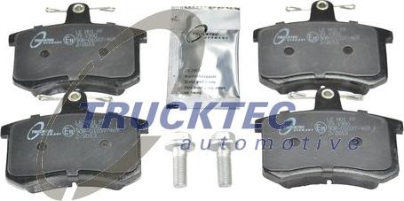 Trucktec Automotive 07.35.108 - Set placute frana,frana disc aaoparts.ro