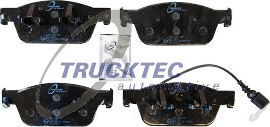Trucktec Automotive 07.35.267 - Set placute frana,frana disc aaoparts.ro