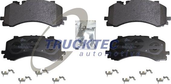 Trucktec Automotive 07.35.289 - Set placute frana,frana disc aaoparts.ro