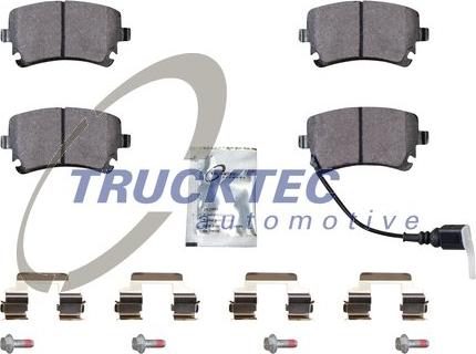 Trucktec Automotive 07.35.239 - Set placute frana,frana disc aaoparts.ro
