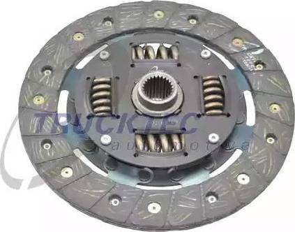 Trucktec Automotive 07.23.100 - Disc ambreiaj aaoparts.ro