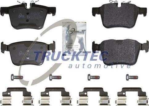 Trucktec Automotive 22.35.125 - Set placute frana,frana disc aaoparts.ro
