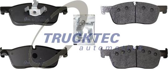 Trucktec Automotive 22.35.126 - Set placute frana,frana disc aaoparts.ro