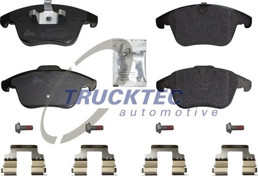Trucktec Automotive 22.35.128 - Set placute frana,frana disc aaoparts.ro