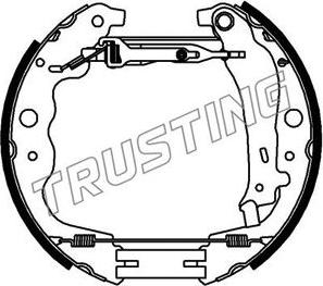 Trusting 6464 - Set saboti frana aaoparts.ro