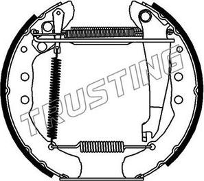 Trusting 6425 - Set saboti frana aaoparts.ro