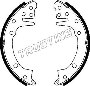 Trusting 064.135 - Set saboti frana aaoparts.ro