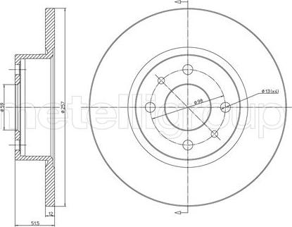 Brake Engineering DI951240 - Disc frana aaoparts.ro