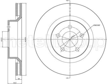 TRW DF6263 - Disc frana aaoparts.ro