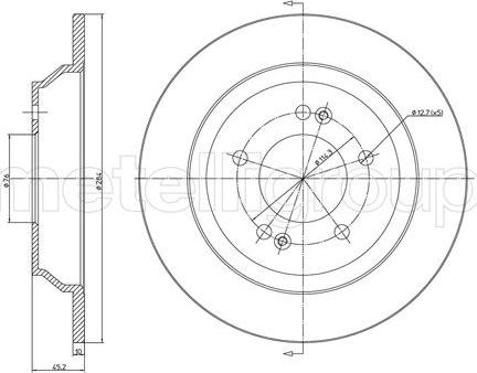 BOSCH 0 986 479 C39 - Disc frana aaoparts.ro