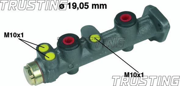 Trusting PF053 - Pompa centrala, frana aaoparts.ro