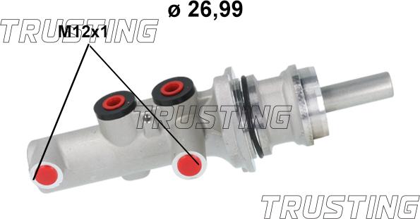 Trusting PF1188 - Pompa centrala, frana aaoparts.ro